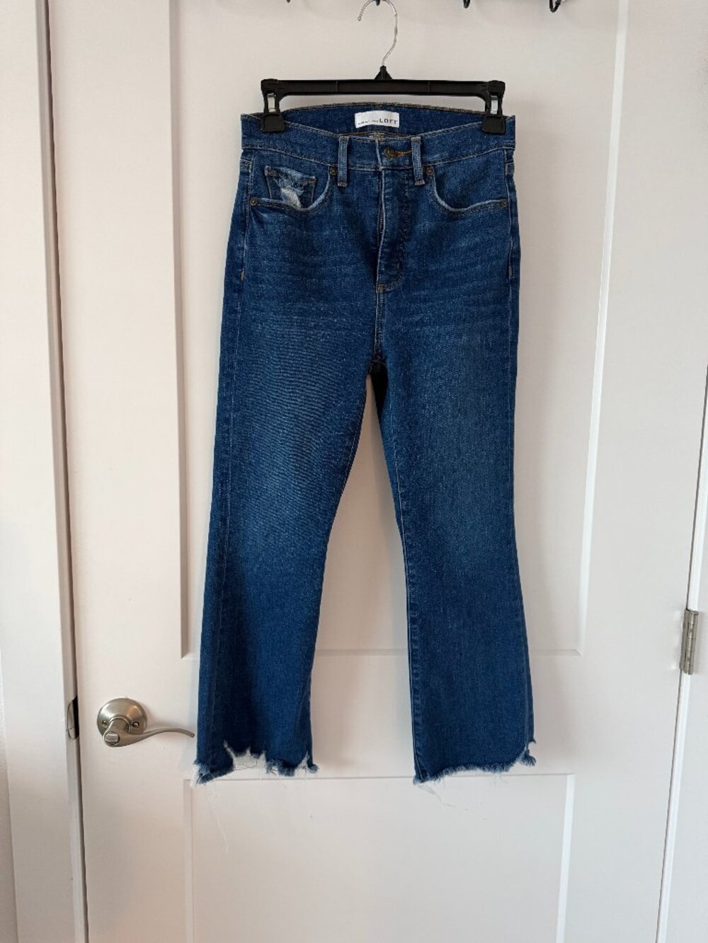 LOFT “The Kick Crop” Jeans